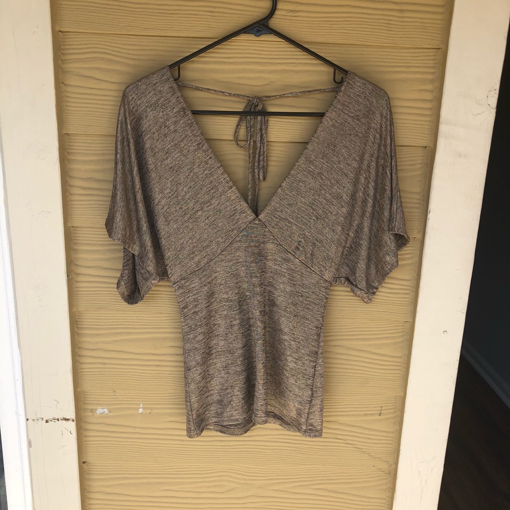 Stretch V-neck Top